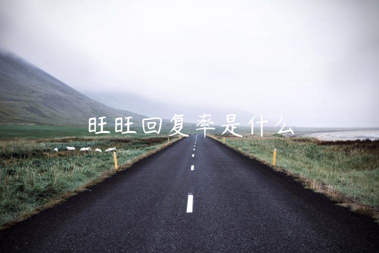 旺旺回復(fù)率是什么